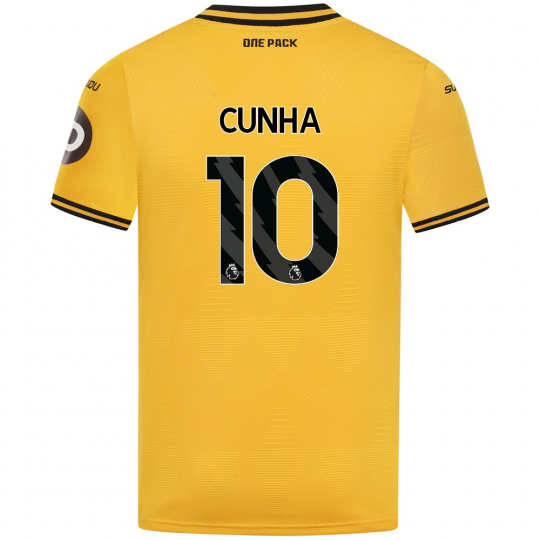Wolverhampton Wanderers Kits Shop | 10 CUNHA Wolves Jerseys and Gear