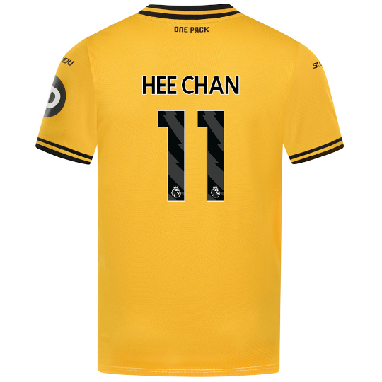 Wolverhampton Wanderers Kits Shop | 11 HEE CHAN Wolves Jerseys and Gear