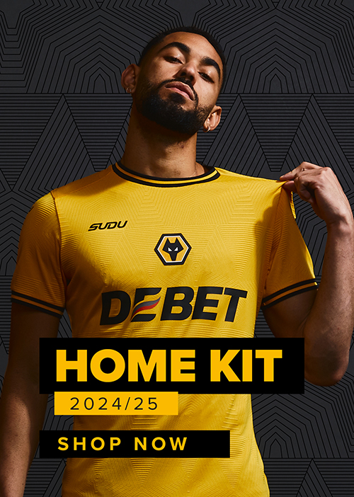Wolverhampton Wanderers Kits Shop | 1237 Wolves Jerseys and Gear