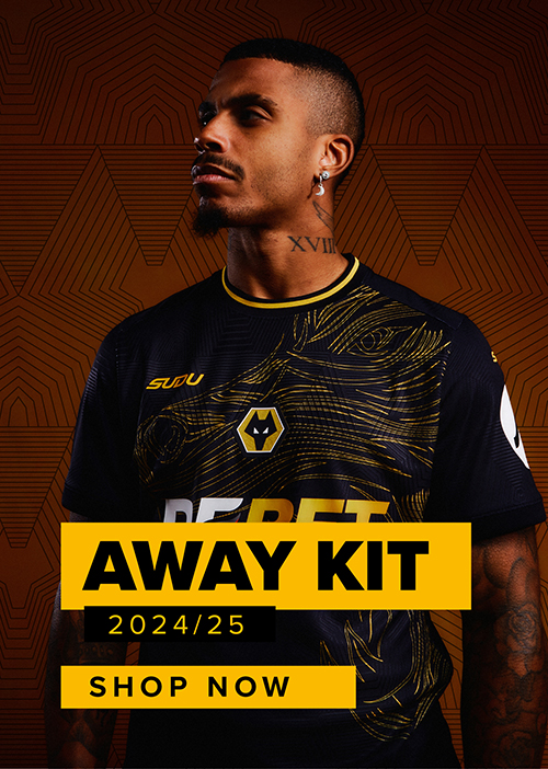 Wolverhampton Wanderers Kits Shop | 1238 Wolves Jerseys and Gear