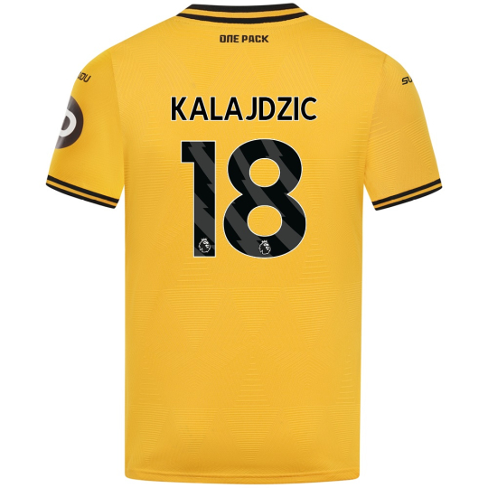 Wolverhampton Wanderers Kits Shop | 18 KALAJDZIC Wolves Jerseys and Gear