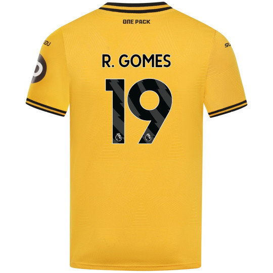 Wolverhampton Wanderers Kits Shop | 19 R. GOMES Wolves Jerseys and Gear