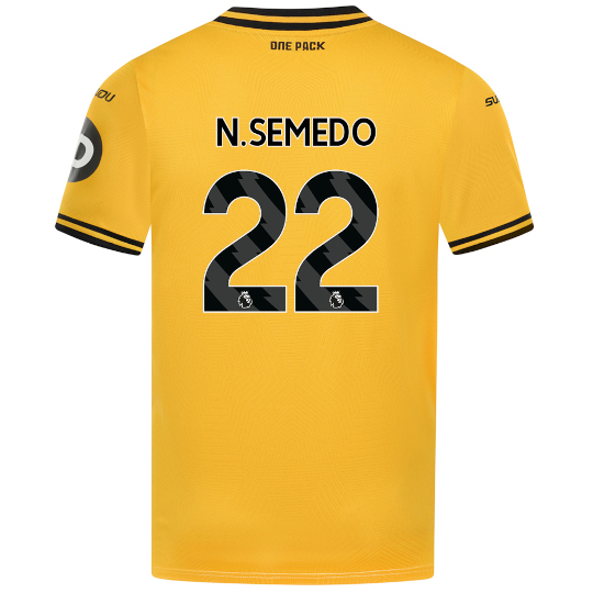 Wolverhampton Wanderers Kits Shop | 22 N. SEMEDO Wolves Jerseys and Gear