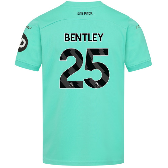 Wolverhampton Wanderers Kits Shop | 25 BENTLEY Wolves Jerseys and Gear