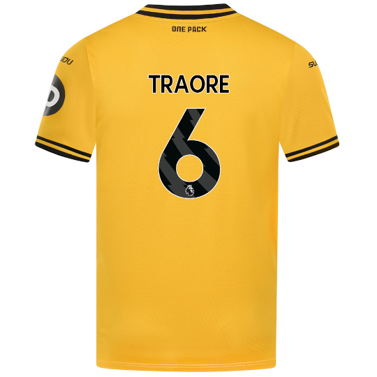 Wolverhampton Wanderers Kits Shop | 6 TRAORE Wolves Jerseys and Gear