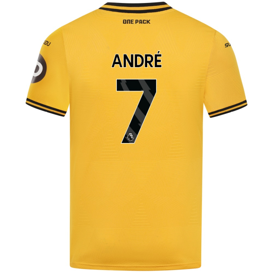 Wolverhampton Wanderers Kits Shop | 7 ANDRÉ Wolves Jerseys and Gear
