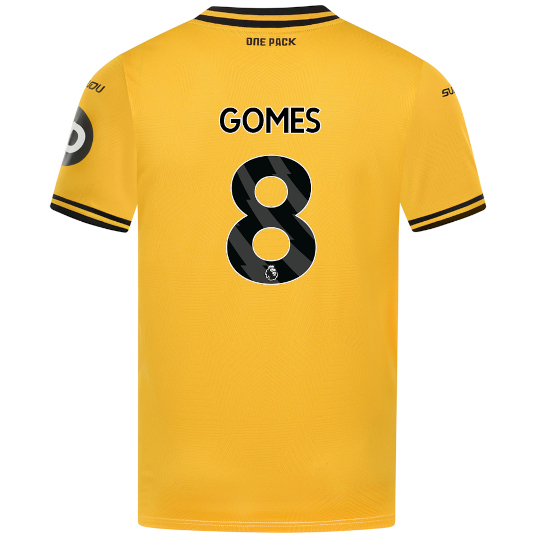 Wolverhampton Wanderers Kits Shop | 8 GOMES Wolves Jerseys and Gear